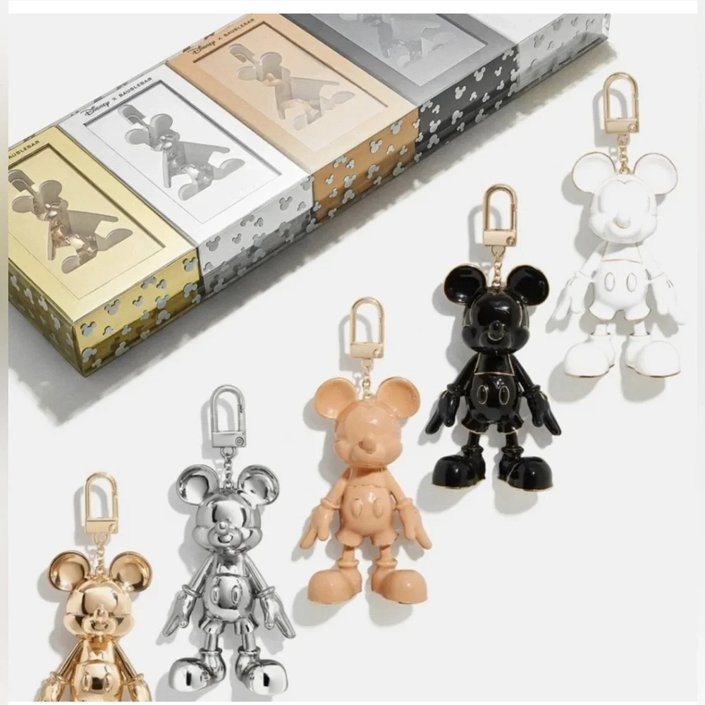 ✨️🖤 Disney Baublebar Mickey Mouse Bag Charm black /Gold New ✨️🖤